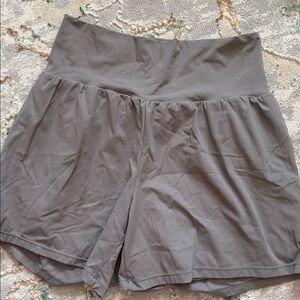 Halara Super High Waisted 2-in-1 Yoga Shorts 5'' with Pockets